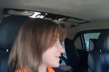 ONO KAD TE PROVOZA PUTIN LIČNO! Ruski predsednik je sa njom bio u automobilu, rekla mu je sve što misli (VIDEO)