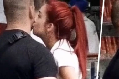 NOVI DEČKO Breskvice je stariji 8 godina od nje i već joj glumi OBEZBEĐENJE po nastupima: Prvi put se pojavio u javnosti! (VIDEO)