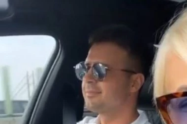 (FOTO) DUŠICU SAČEKALO IZNENAĐENJE: Miloš DOKAZAO koliko voli voditeljku!