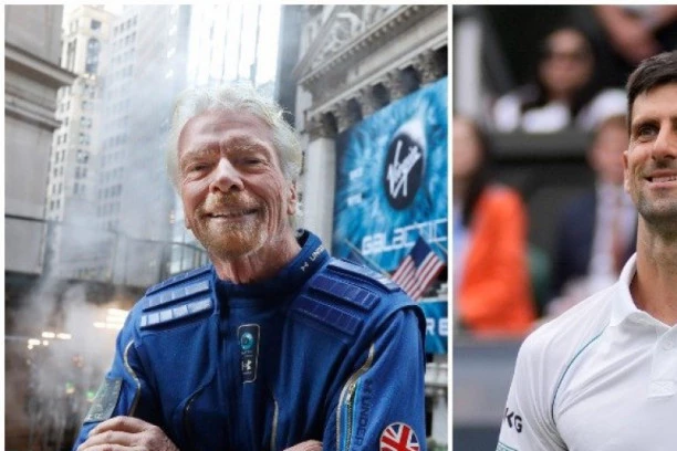 NOVAKOV PRIJATELJ DANAS ISPISUJE ISTORIJU I PUTUJE U SVEMIR! Evo ko je milioner Ričard Brenson i zašto je uporan da pre Bezosa ode van granica Zemlje!