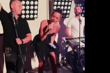 (VIDEO) ANASTASIJA ĐUSKALA NA STOLU: Pevala umesto Stoje!