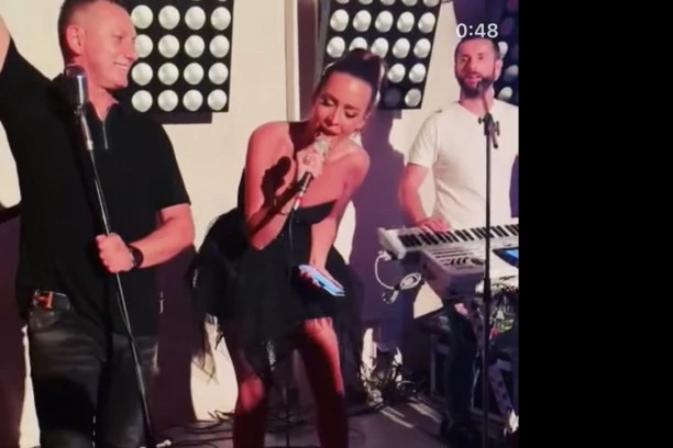 (VIDEO) ANASTASIJA ĐUSKALA NA STOLU: Pevala umesto Stoje!