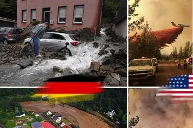 (FOTO) NEMAČKA POD VODOM, AMERIKU GUTA VATRA! Svet u paničnom strahu nakon ovih potresnih slika: ŠTA SE TO DOGAĐA SA KLIMOM?!