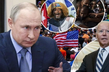 PUTIN POBESNEO, POSLAO BRUTALNU PORUKU BAJDENU ZBOG KUBE! Američki predsednik je podržao proteste u komunističkoj zemlji, pa je Rus uzvratio: DALJE RUKE!