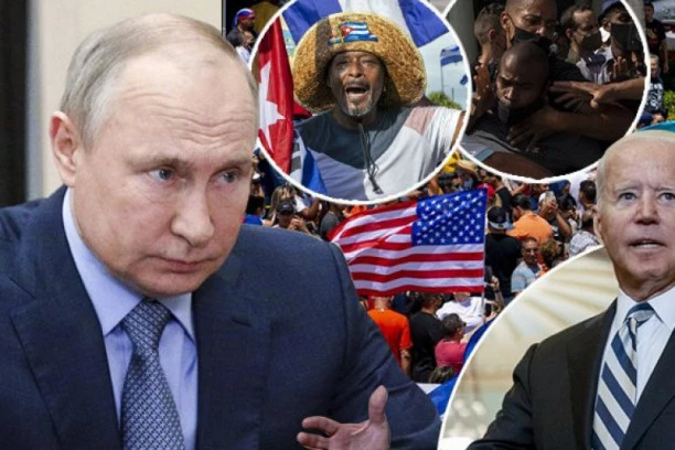 PUTIN POBESNEO, POSLAO BRUTALNU PORUKU BAJDENU ZBOG KUBE! Američki predsednik je podržao proteste u komunističkoj zemlji, pa je Rus uzvratio: DALJE RUKE!