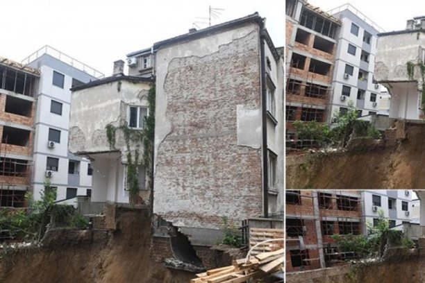 KRIVIČNE PRIJAVE ZA URUŠAVANJE ZGRADE NA VRAČARU! Inspekcija otkrila zašto je došlo do obrušavanja