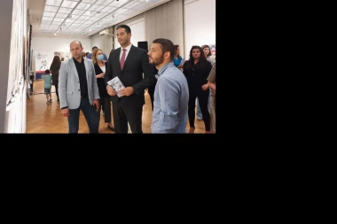 Otvorena prva izložba umetničkih dela u organizaciji SSS