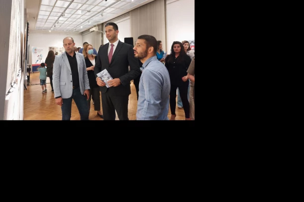 Otvorena prva izložba umetničkih dela u organizaciji SSS