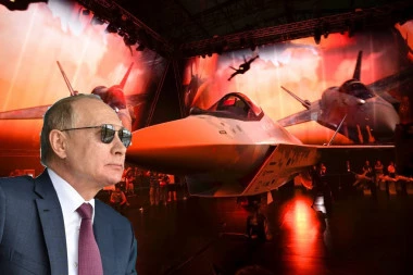(FOTO) PUTINOV ŠAH-MAT: Novi ruski lovac ŠOKIRAO Amerikance, MOĆNIJI od njihovog F-35!