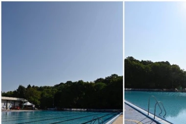 (FOTO) NOVA OAZA ZA BEOGRAĐANE! BAZENI NA BANJICI U RUHU: Pogledajte kako sve izgleda posle rekonstrukcije