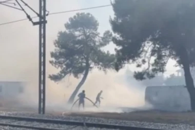 (FOTO, VIDEO) NOVI POŽAR U CRNOJ GORI: Vatra zahvatila  širok pojas u park šumi Zlatica!