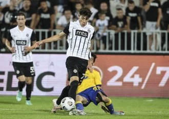 HVALA STANOJEVIĆU! Jović žali zbog gola, ali je UBEĐEN u prolaz Partizana protiv Dunajske Strede!