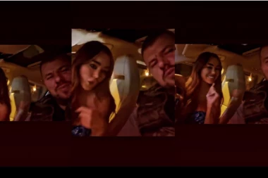 (VIDEO) ANA KORAĆ I JANJUŠ UHVAĆENI U AKCIJI: Isplivao PRIVATNI snimak iz kola, bujnim SILIKONIMA radila OVO!