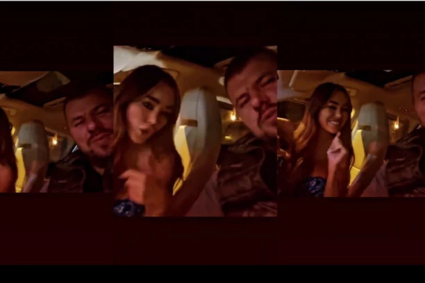 (VIDEO) ANA KORAĆ I JANJUŠ UHVAĆENI U AKCIJI: Isplivao PRIVATNI snimak iz kola, bujnim SILIKONIMA radila OVO!