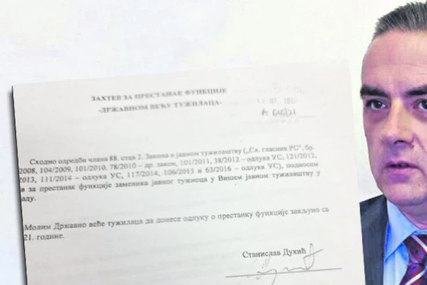 IZ NEBA PA U REBRA: Stanislav Dukić podneo ostavku!