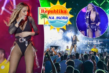 (FOTO) Maya Berović napravila spektakl u Top Hill-u!