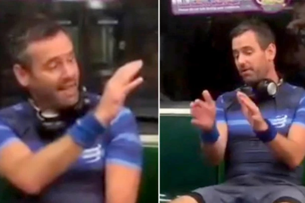 STRPALI GA U LUDNICU JER NIJE NOSIO MASKU! Britanac završio u paklu, a sve je počelo SNIMKOM IZ VOZA! (VIDEO)