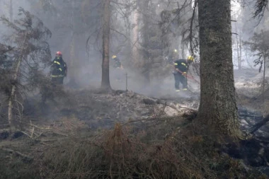 Lokalizovani požari na Divčibarama, kod Negotina i Kraljeva