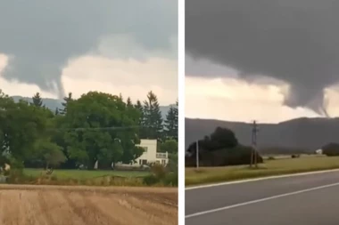 TORNADO POHARAO SLOVAČKU, JEDAN PRETI I HRVATSKOJ! Meteorolozi upozorili Zagreb: SPREMITE SE ZA NAJGORE! (FOTO)