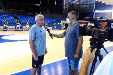 PALE SE MOTORI: Željko Obradović vodio prvi TRENING Partizana (VIDEO)