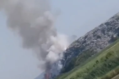 LOKALIZOVAN POŽAR NA DEPONIJI U NOVOM SADU!