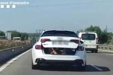 MAGISTRALOM VOZIO DECU U GEPEKU! Skandalozna odbrana vozača: ŠTA SAM MOGAO, NISU IMALI Q7 SA VIŠE SEDIŠTA?!