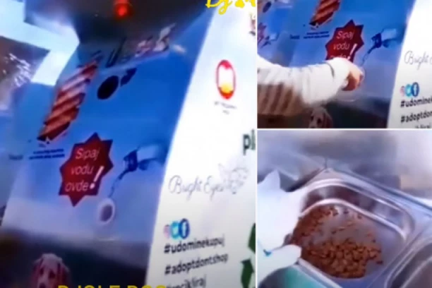 IZ TURSKE U SRBIJU! NIŠ DOBIJA APARATE U KOJE SE UBACI PLASTIKA, A ONI IZBACE HRANU ZA NAPUŠTENE LJUBIMCE! (FOTO)