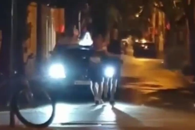 PIJANE NIŠLIJE NASMEJALE CELU SRBIJU: Dvojica drugara pod gasom bauljali ulicama Niša, pali kao sveće (VIDEO)