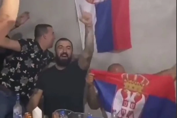 KAKO ĆE NA OVO REAGOVATI OSTALI ČLANOVI: Predsednik Košarkaškog saveza Crne gore se veseli uz SRPSKU TROBOJKU!