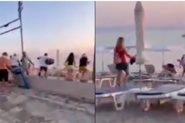 SRPSKI "MARŠ", ALI NE NA DRINU NEGO NA LEŽALJKE: Usledila ljuta borba, jedna žena pala na glavu (VIDEO)