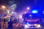 VELIKI POŽAR NA NOVOM BEOGRADU: Gori kineski tržni centar u Bloku 70, širi se gust dim (FOTO, VIDEO)