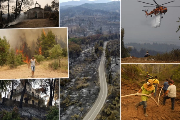 SATELITSKIM SNIMCIMA DO JEZIVIH SAZNANJA: Evo šta je ostalo nakon stravičnih požara na Eviji!