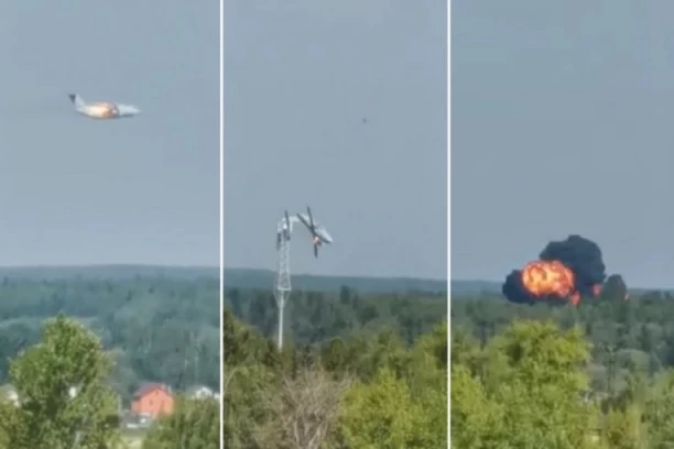 SRUŠIO SE PROTOTIP RUSKOG VOJNOG AVIONA: Letelica pala tokom trenažnog leta, POGINULA ČITAVA POSADA! (VIDEO)