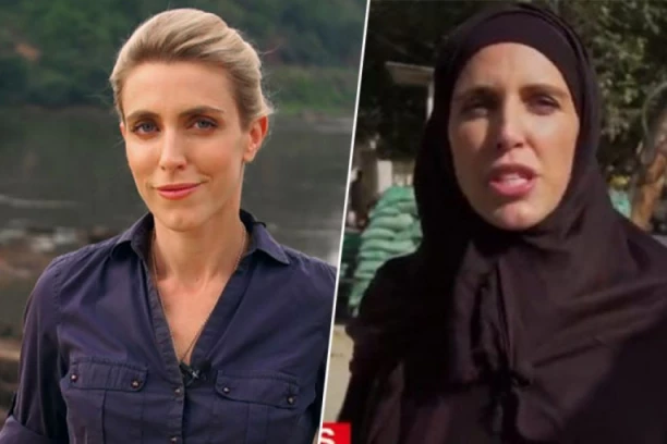 SVET BRUJI O NOVINARKI CNN KOJA SE PO DOLASKU TALIBANA POJAVILA S HIDŽABOM! Slikala se ispred opakih islamista i otkrila istinu o marami na glavi!