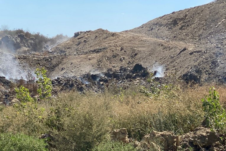 Ovom delu deponije dugo nije moglo da se priđe 