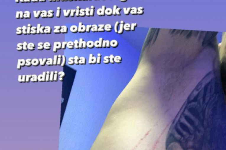 Tarina objava na Instagram profilu i priznanje da jeste fizički nasrnula na Ša