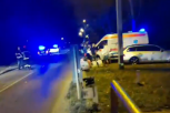 SAOBRAĆAJNA  NESREĆA NA AUTOPUTU U BEOGRADU: "Punto" izgubio kontrolu i udario u ogradu kod Dušanovca