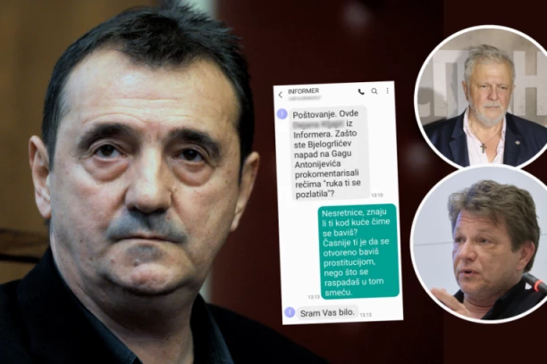 LEKIĆU, POPIJ LEKIĆ! Đilasov propagandista izvređao novinarku: TI SI KU*VA!