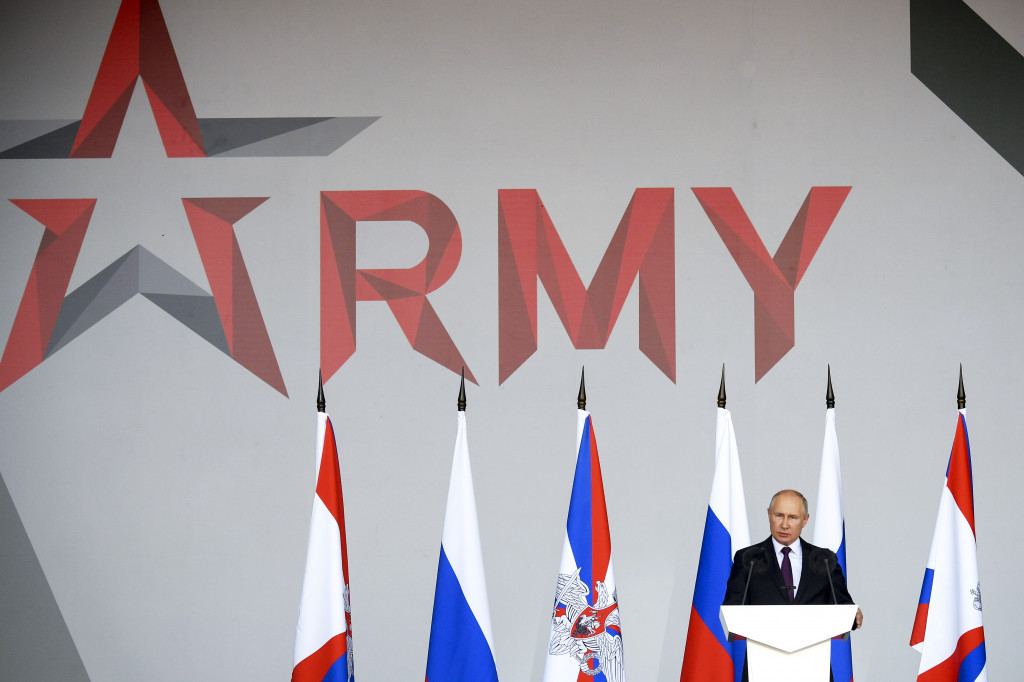 Predsednik Rusije je održao vatreni govor 