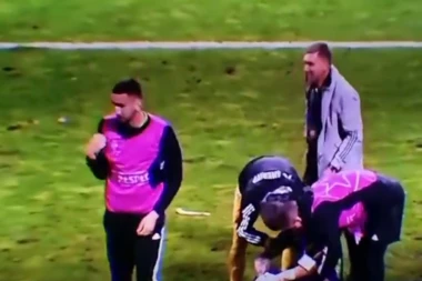 SRBIN NIJE ODOLEO: Srušio Hrvate, pa se KRSTIO nasred Maksimira! (VIDEO)