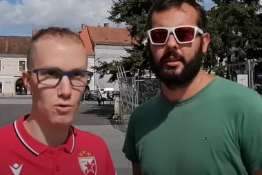 NEVEROVATNA PRIČA IZ KLUŽA: Jan i Vojta već 10 godina prate Zvezdu svuda, a srpski pričaju kao maternji! (VIDEO)