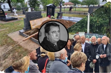 SAHRANA LANETA GUTOVIĆA: Počelo je opelo čuvenom glumcu, A EVO PORED KOGA ĆE BITI SAHRANJEN! (FOTO)
