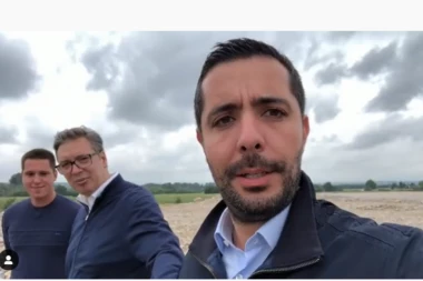 PREDSEDNIK VUČIĆ KRENUO NA ISPRAĆAJ U KOSJERIĆ! Sa njim Danilo i ministar Momirović! (VIDEO)