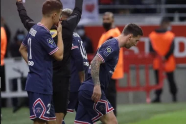 EUFORIJA I HAOS NA STADIONU: Mesi debitovao za PSŽ! Ušao sa klupe umesto Nejmara (VIDEO)