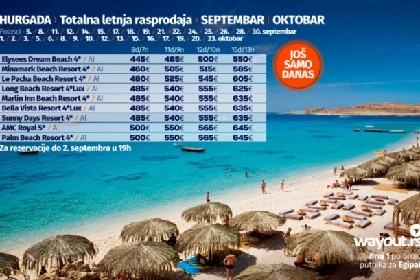 U DRUGIM ZEMLJAMA SE ZAVRŠAVA LETO - NE I U HURGADI I DUBAIJU! Definitivno NAJSIGURNIJA I NAJTOPLIJA jesenja putovanja u 2021!