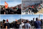 SKANDALOZAN POTEZ CRNOGORSKE POLICIJE: Pozdravljaju se sa komitama, dozvolili im da PRAVE BARIKADE! (VIDEO)