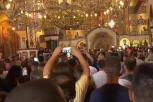 MITROPOLIT JOANIKIJE I PATRIJARH PORFIRIJE STIGLI U PODGORICU! Dočekao ih Krivokapić, okupljeni skandirali "Vladiko, sokole"!