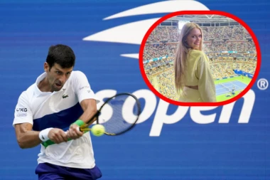 PRELEPA RUSKINJA U INAT NAVIJALA ZA NOVAKA: Dok je ceo stadion bio protiv Đokovića, Olja ga SVIM SRCEM podržavala!