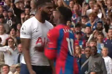 LUKIN PALAS RAZNEO TOTENHEM: Meč obeležila TUĆA i crveni karton (VIDEO)