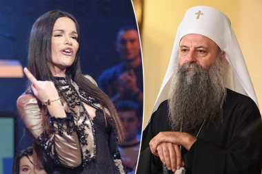 SEVERINA ODLEPILA S MOZGOM, BESRAMNO VREĐA SRPSKOG PATRIJARHA: Pevaljka poručila Porfiriju da se POKAJE za svoje grehe!